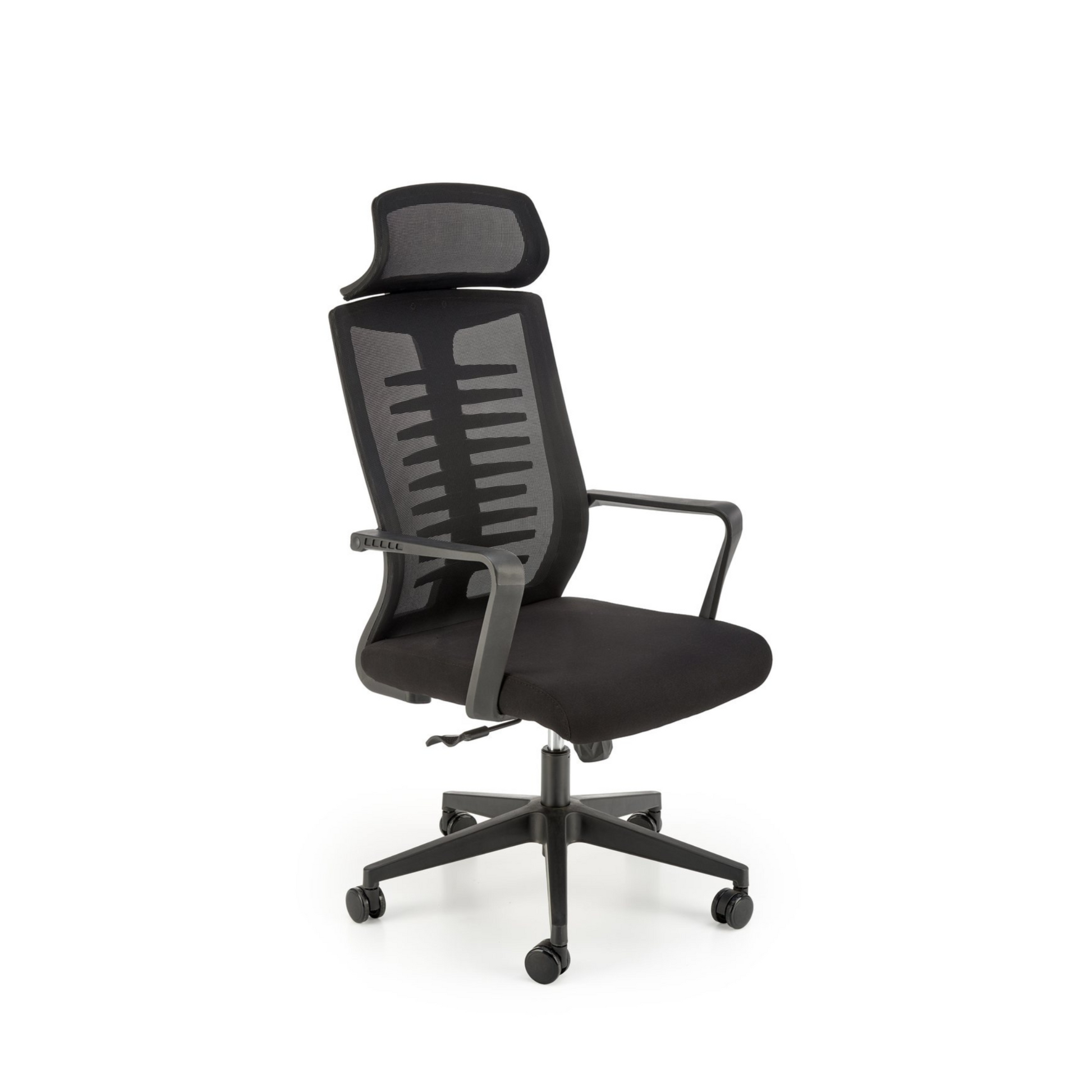 Krēsls Fab 64/60/116-122/46-52 cm melns - N1 Home