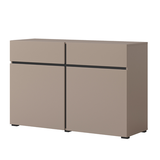 Kumode Kruzat 119/78/40 cm bēšs - N1 Home