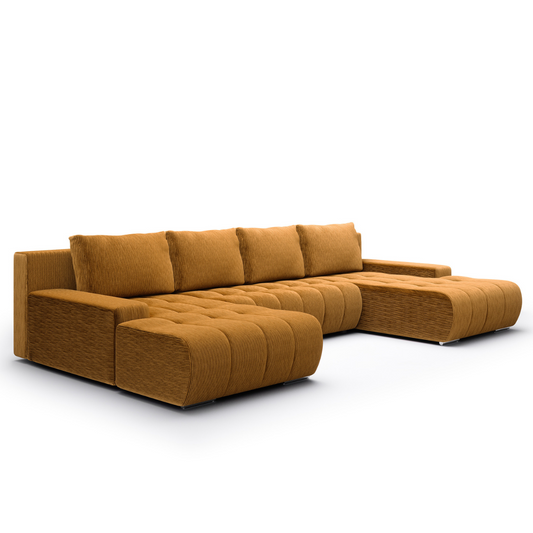 Dīvāns Magli U 85/350/185 cm Poso 01