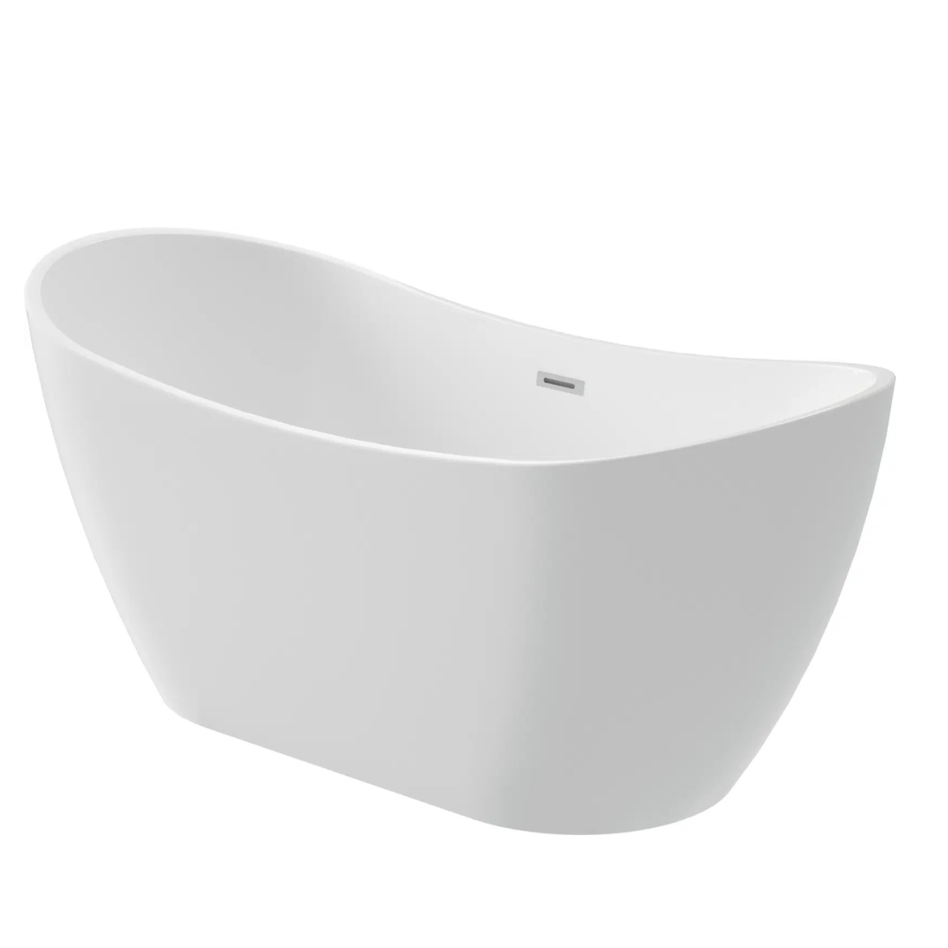 Akrila vanna Arni, brīvi stāvoša, ovāla - 160 cm,balts - N1 Home