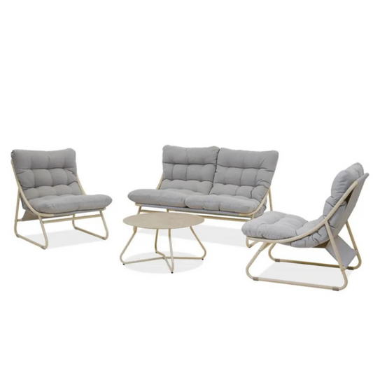 Dārza komplekts Visa bēšs/pelēks - N1 Home