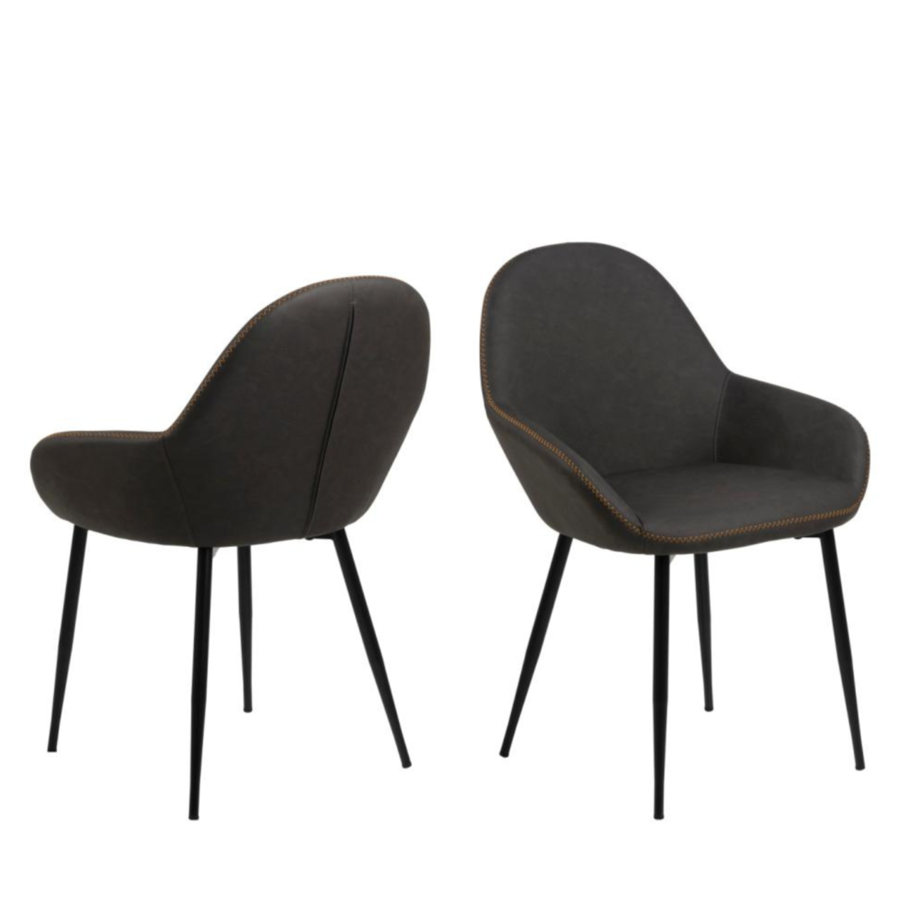 Krēsls Cans 60/57/85 cm pelēks - N1 Home