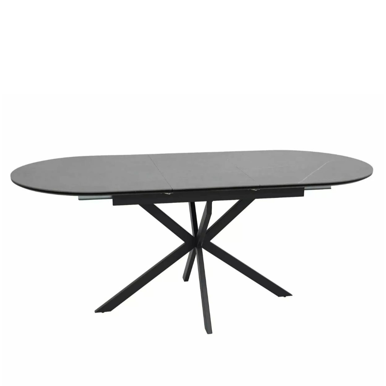 Galds Gastoli 80/140/75 cm pelēks - N1 Home