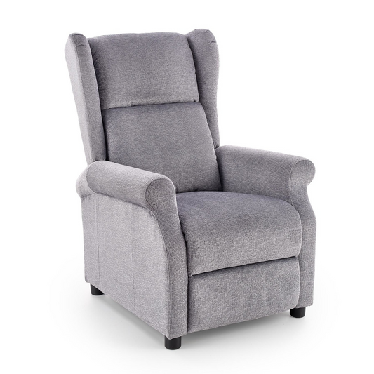 Krēsls Agusta 75/92-160/107-83/45 cm pelēks - N1 Home