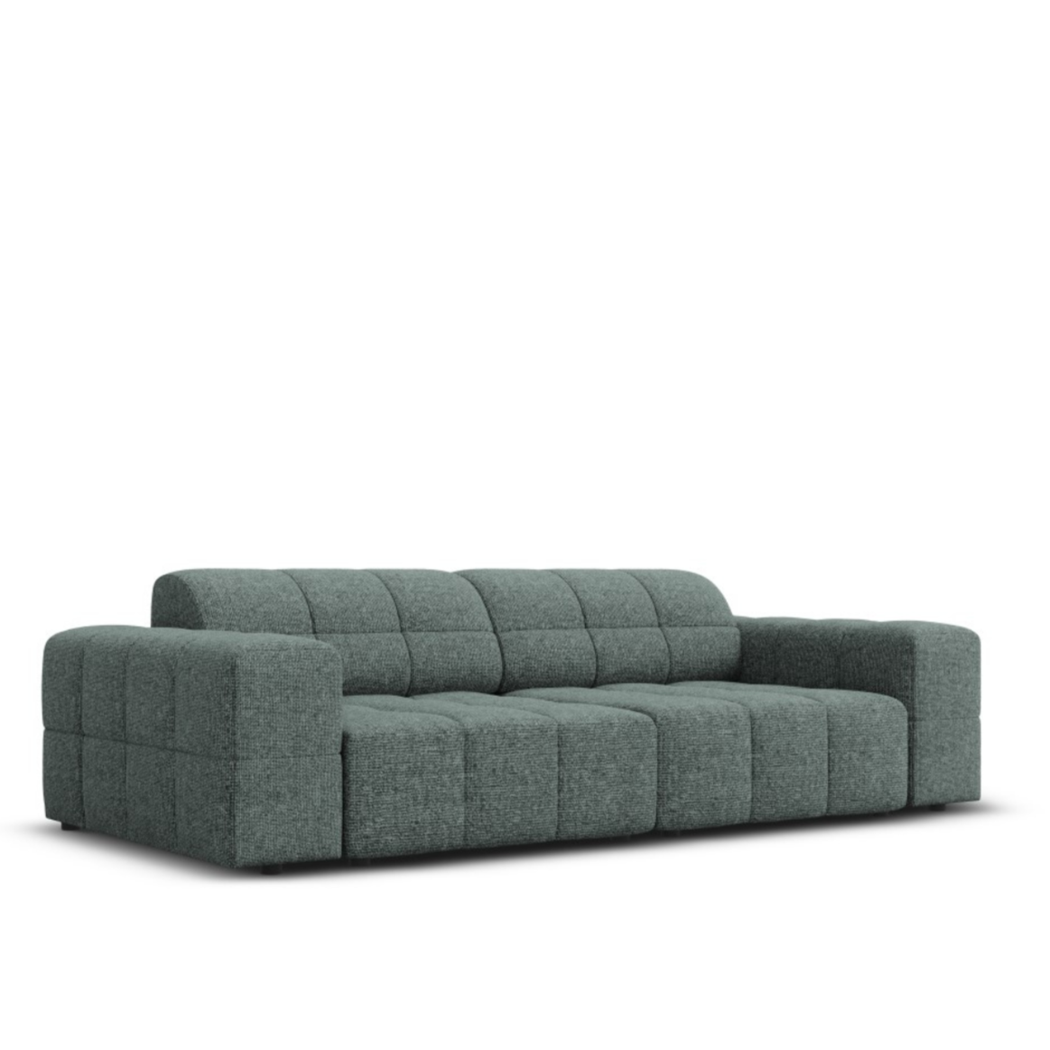 Dīvāns "Chicago" Cosmopolitan Design 204/102/70 cm jūras zaļš Haga 78 - N1 Home