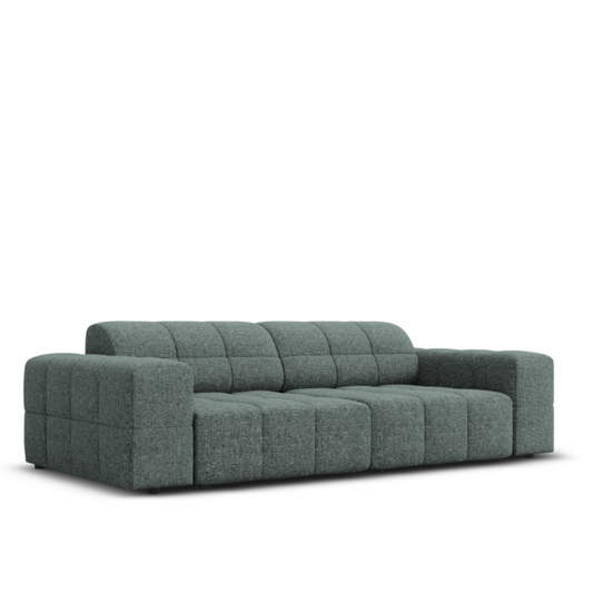 Dīvāns "Chicago" Cosmopolitan Design 204/102/70 cm jūras zaļš Haga 78 - N1 Home