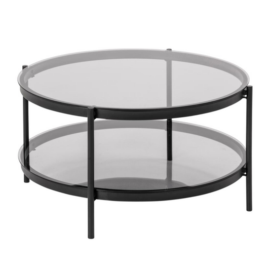 Kafijas galdiņš Bayon 79x42 cm melns - N1 Home