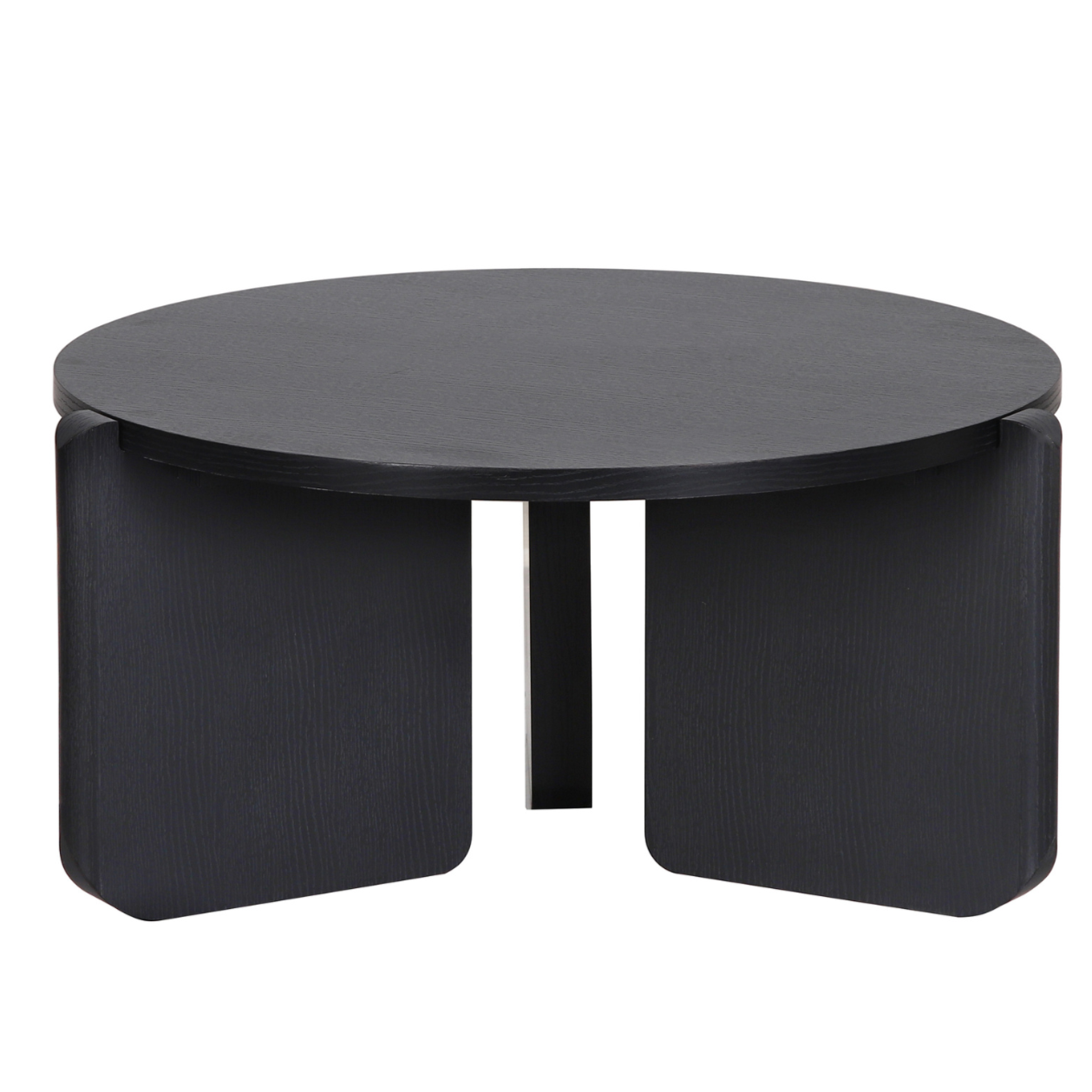 Kafijas galdiņš Prefi 40/80/80 cm melns pelni - N1 Home