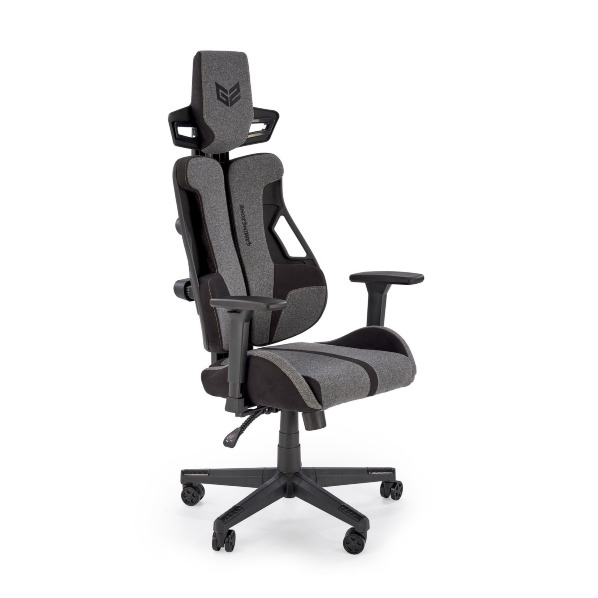 Krēsls Nit 66/68/130-137/44-51 cm melns/pelēks - N1 Home