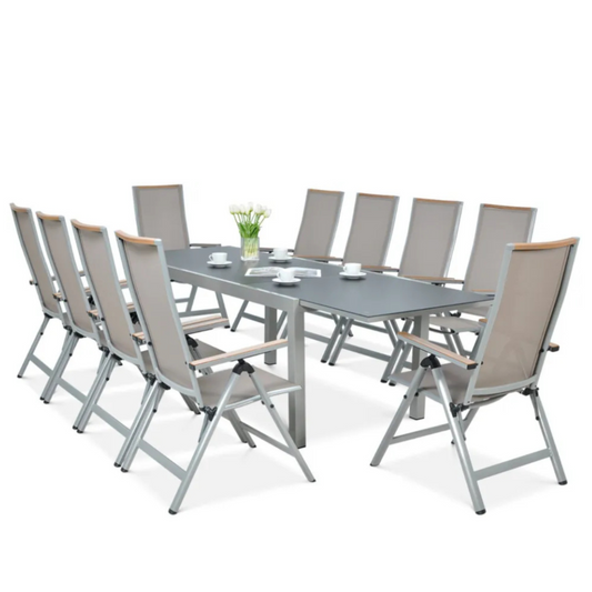 Dārza komplekts Brisbi taupe - N1 Home