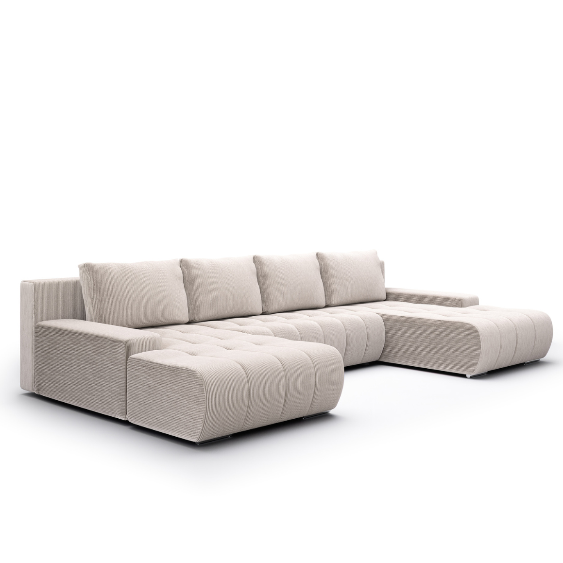 Dīvāns Magli U 85/350/185 cm Poso 100