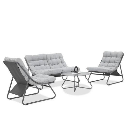 Dārza komplekts Visa gaiši pelēks - N1 Home