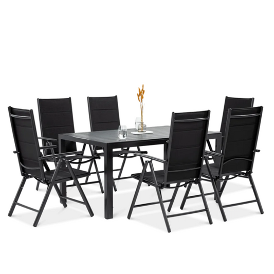 Dārza mēbeles Sidny pelēks/tumši pelēks - N1 Home