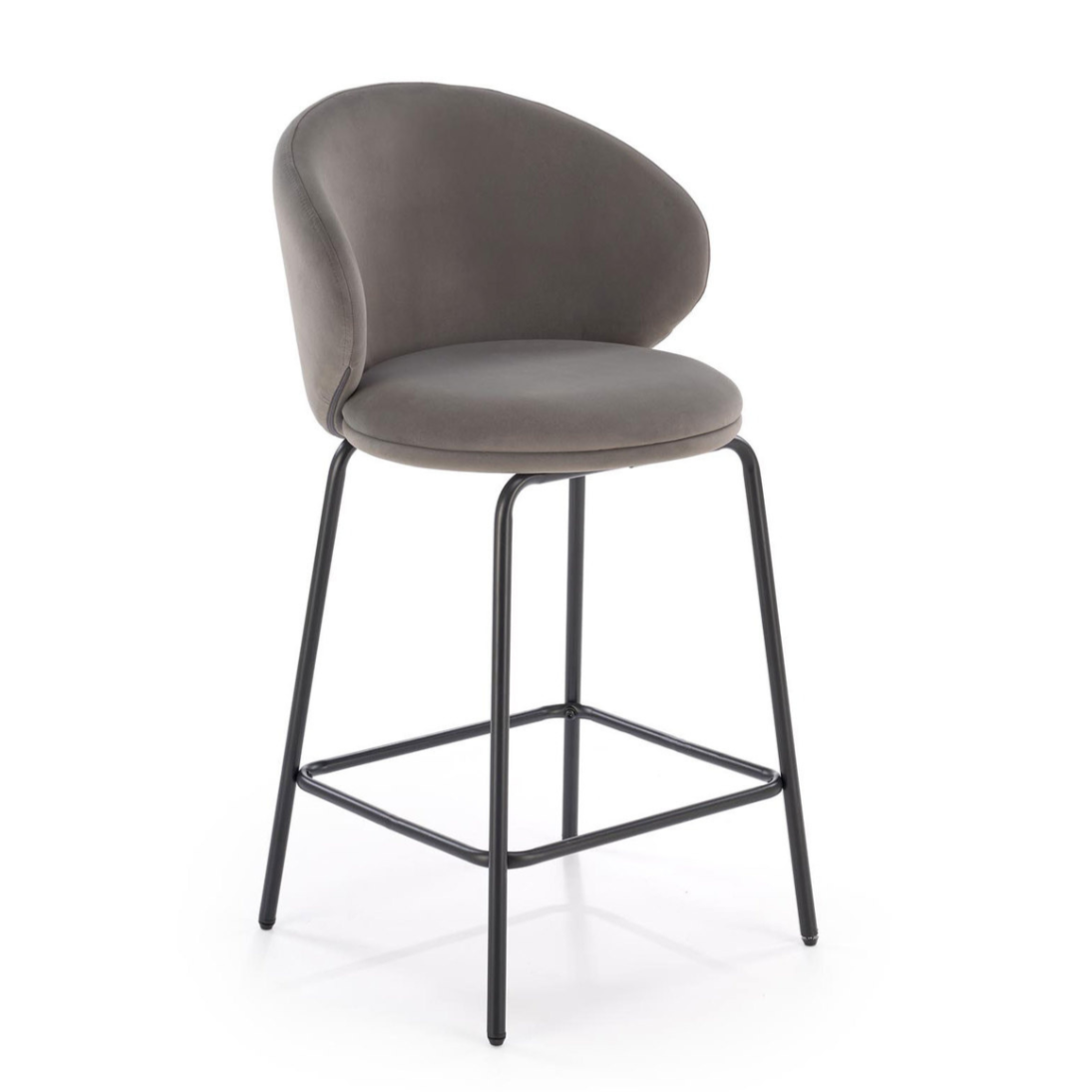 Bāra krēsls Bros 51/50/92/63 cm pelēks - N1 Home