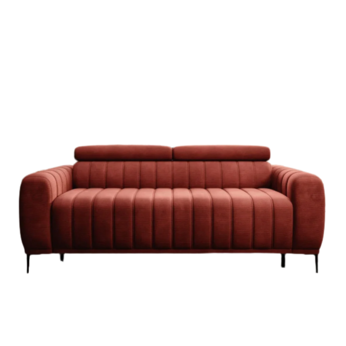 Dīvāns Gans 187;207;227/102/95 cm terrakots - N1 Home