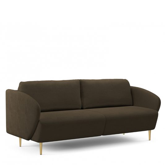 Dīvāns Nao 212/95/98 cm Magni 206.05/zelts kājas - N1 Home