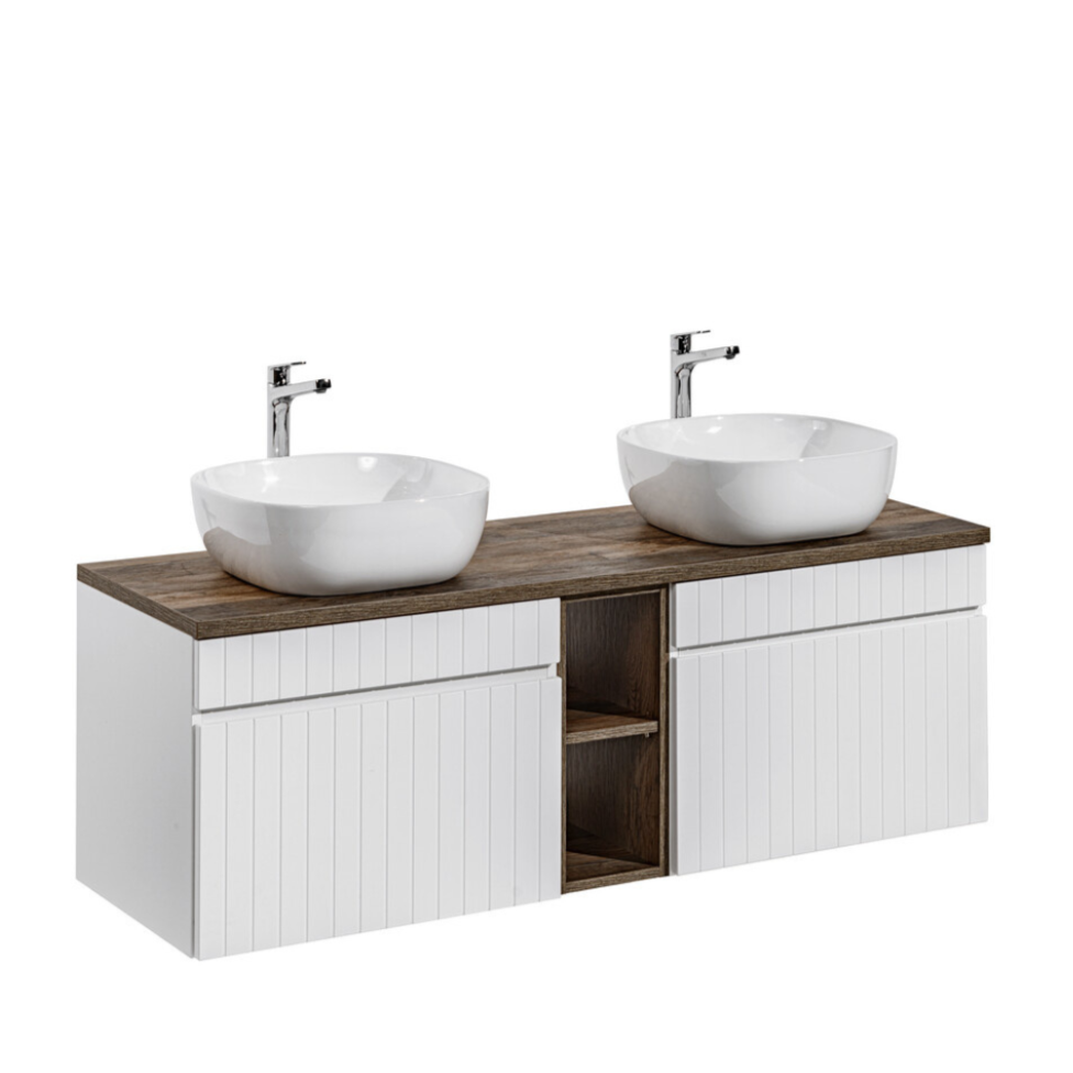 Vannas istabas mēbeļu komplekts Icon G 180 cm balts - N1 Home