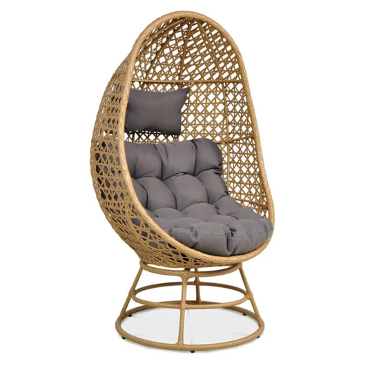 Grozāmais dārza krēsls Holy 82/80/147 cm bēšs - N1 Home