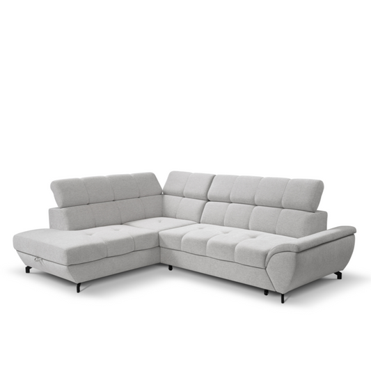 Dīvāns Boso 263/93/104 cm pelēks - N1 Home