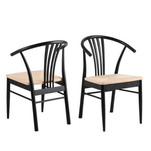 Krēsls Iyo 54/54/83 cm melns - N1 Home