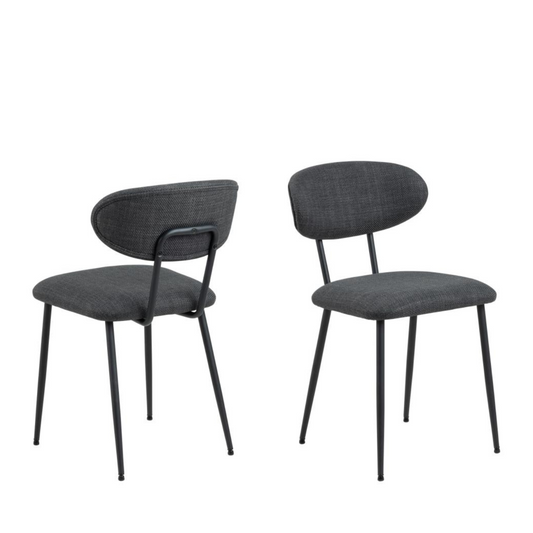 Krēsls Deni  43/5378 cm  tumši pelēks - N1 Home