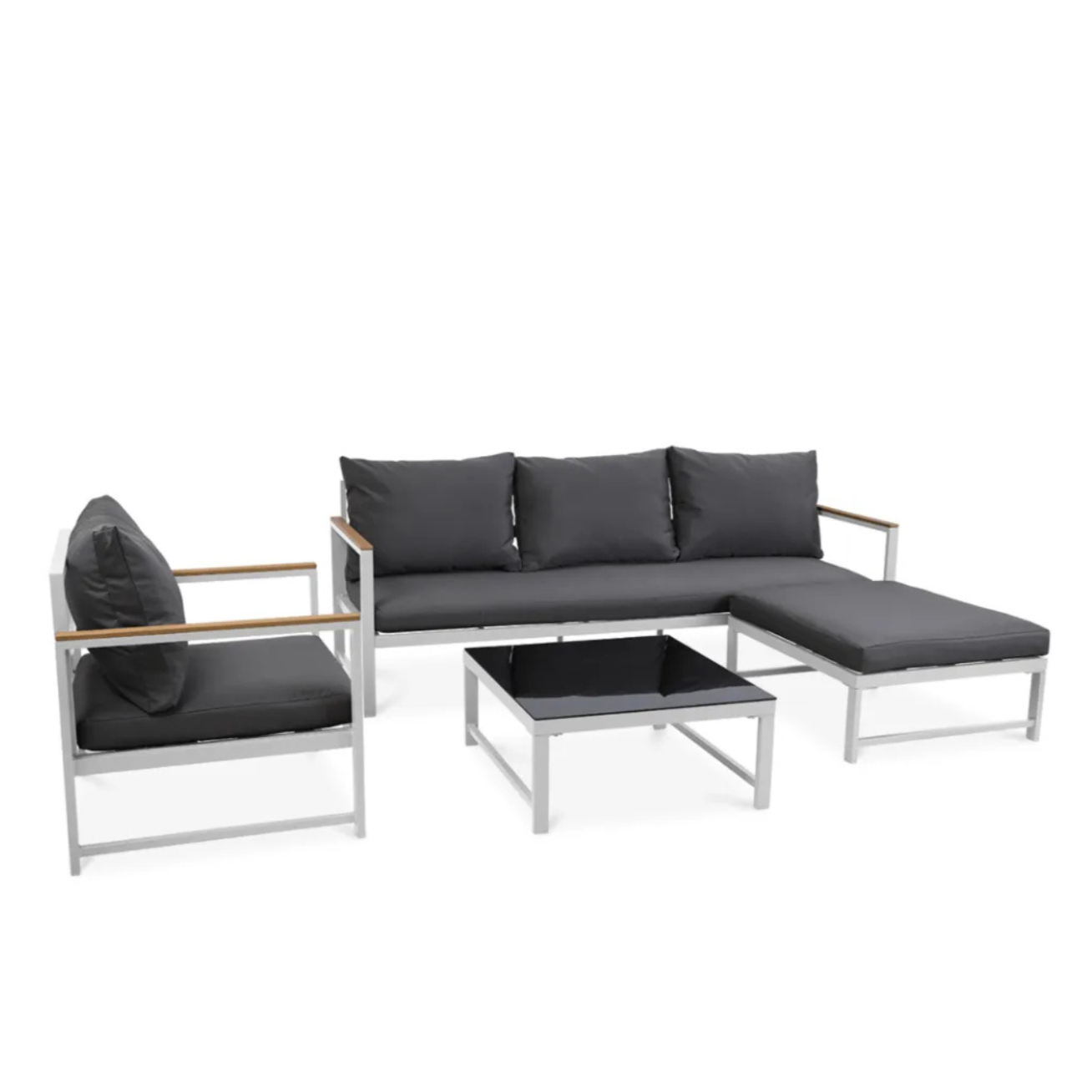 Dārza komplekts Orlan Fory balts - N1 Home