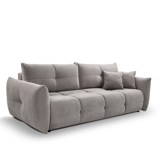 Dīvāns Basel 245/86/110 cm pelēks - N1 Home