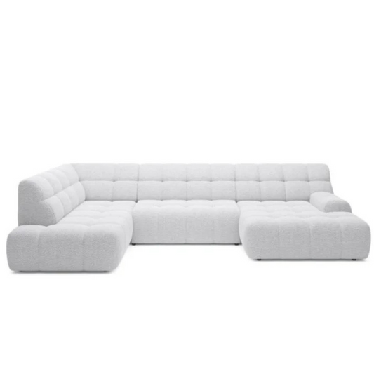 Dīvāns Cooku XL 366/207/86 cm balts - N1 Home