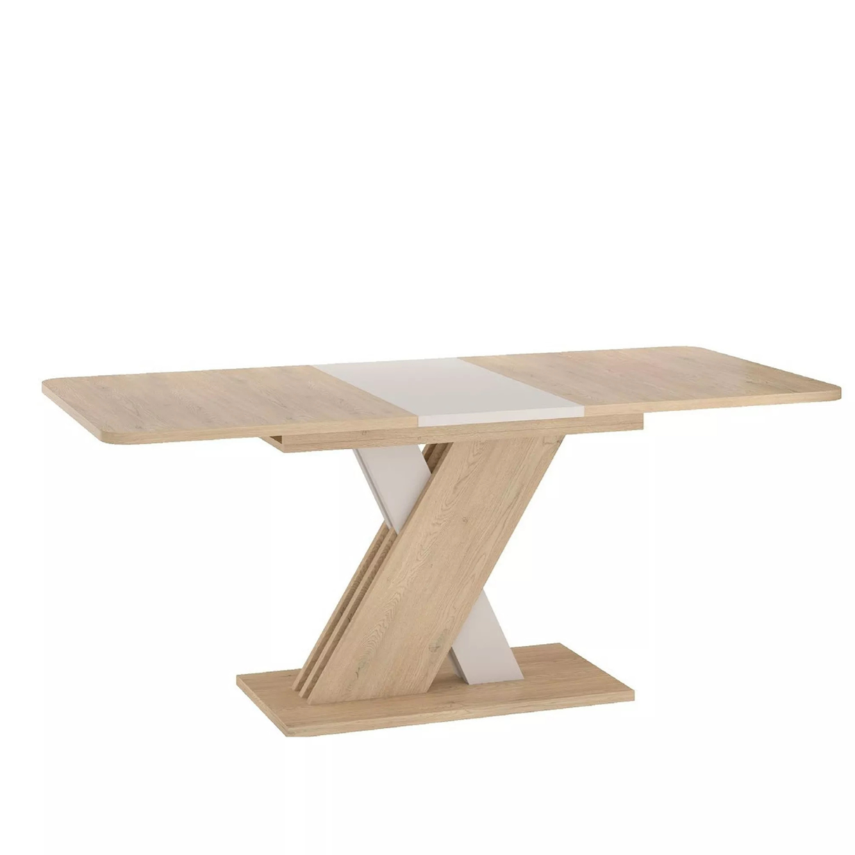 Galds Exelent 140-180/85/76 cm  kašmirs/torro cremona ozols - N1 Home