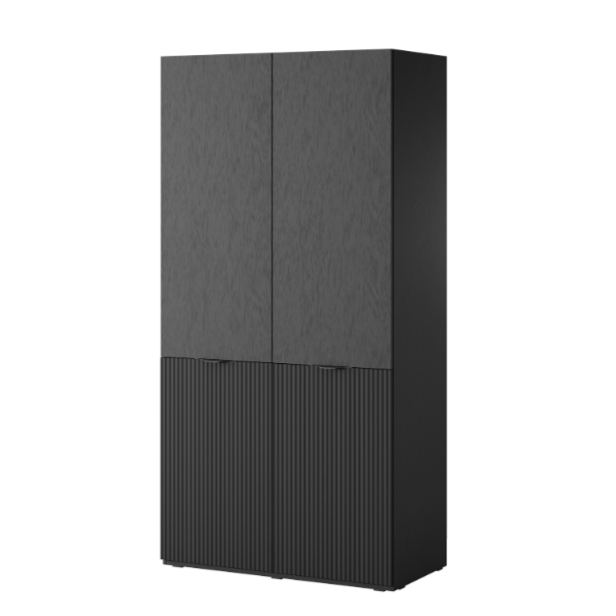 Skapis KOTO 101/200/51 melns - N1 Home