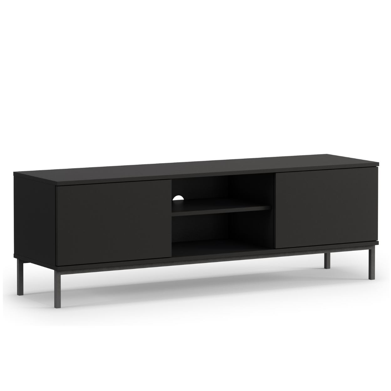 TV skapis Polka 50/150/41 cm melns