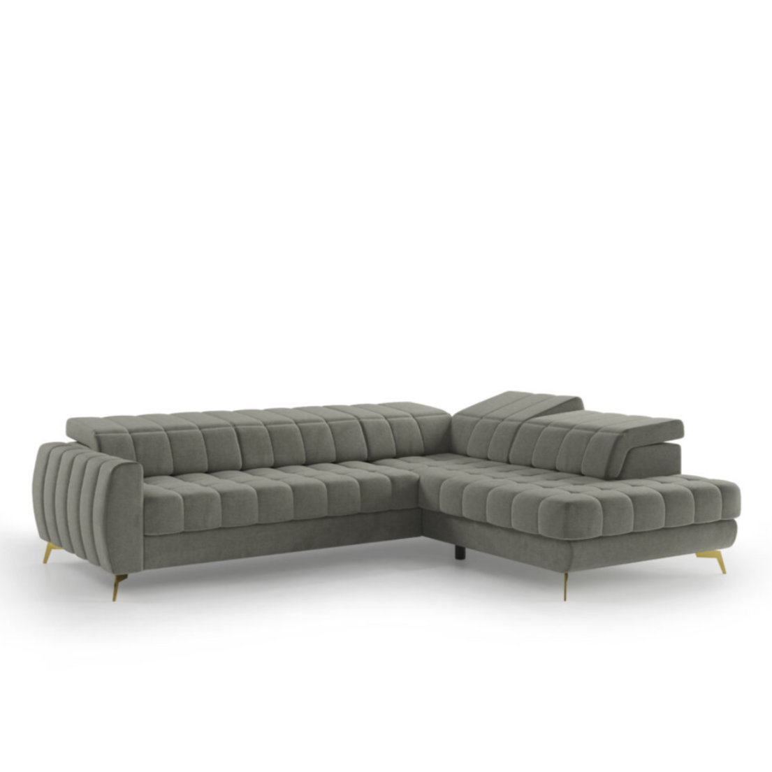 Dīvāns Vest 268/102/54 cm Matt Velvet 85 - N1 Home