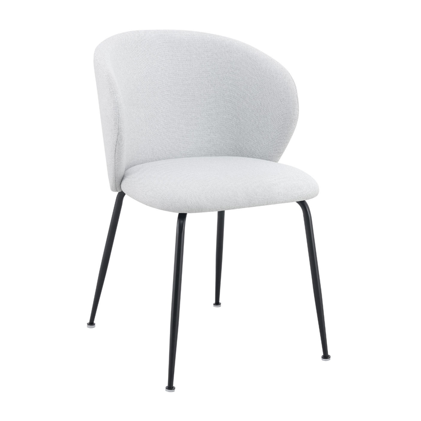 Krēsls Meali 77,5/44/49 cm sudrabs - N1 Home