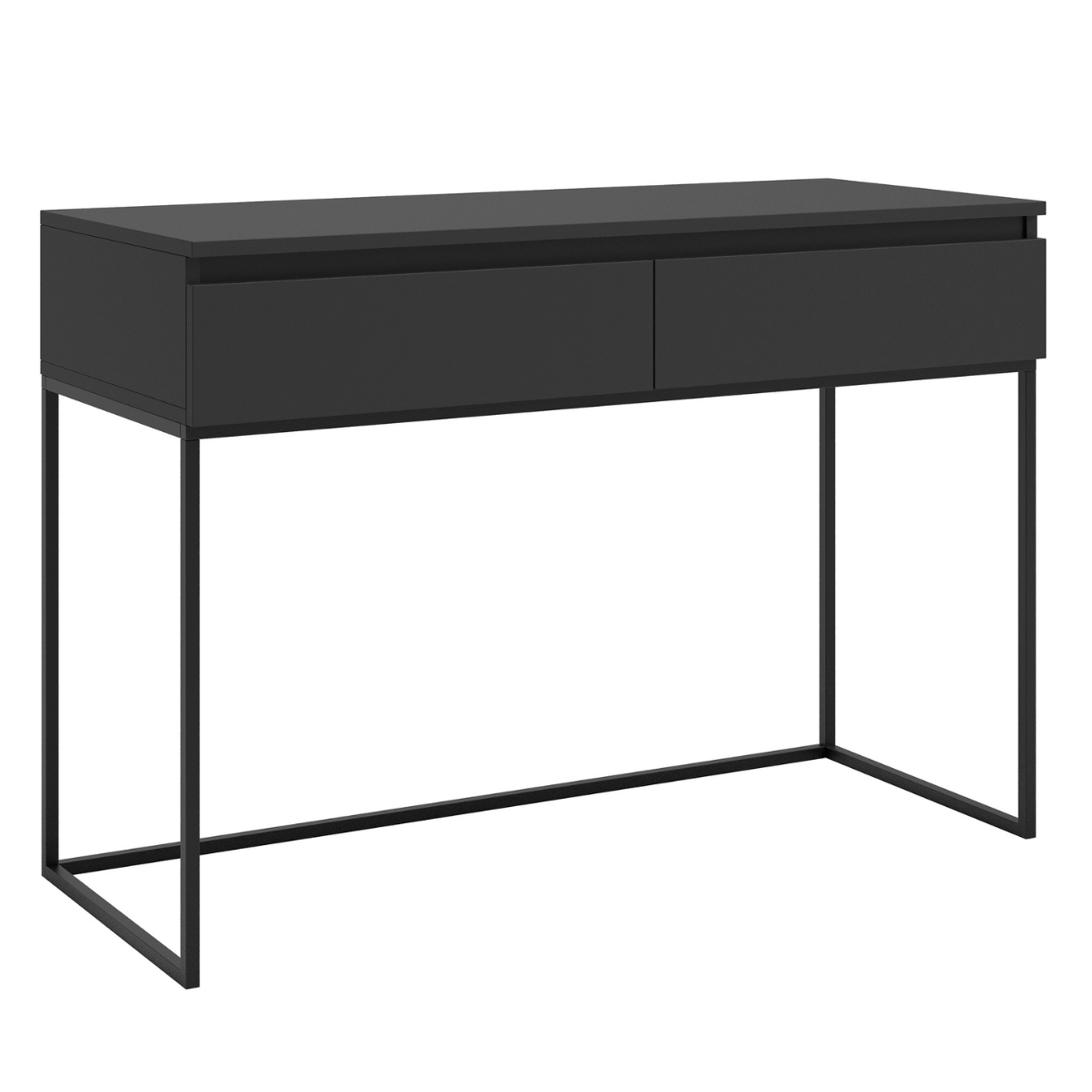 Konsole Bommo 120/80/50 cm melns/melns