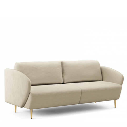 Dīvāns Nao 212/95/98 cm Magni 206.02/zelts kājas - N1 Home