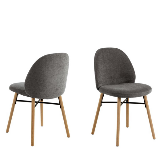 Krēsls Soph 54/46/82 cm tumši pelēks - N1 Home