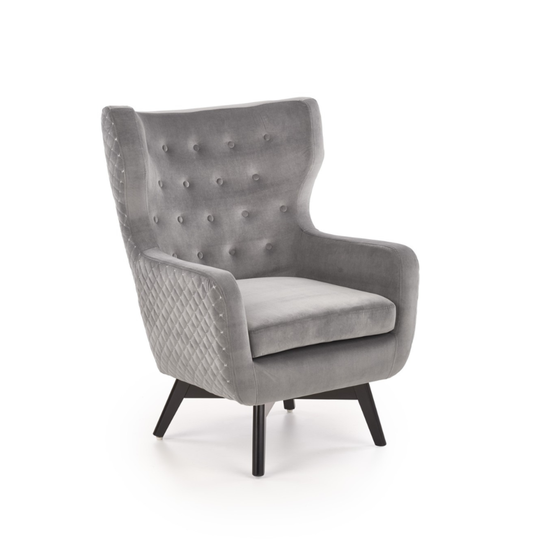 Krēsls Marv 75/83/103/50 cm pelēks - N1 Home