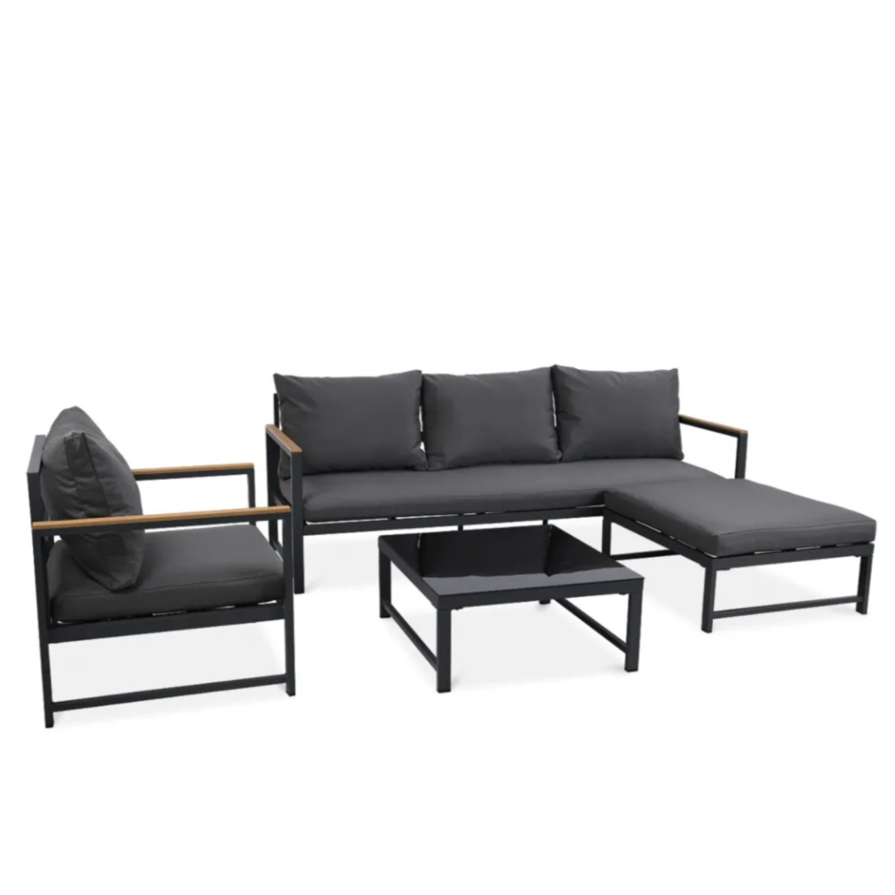 Dārza komplekts Orlan Fory tumši pelēks - N1 Home