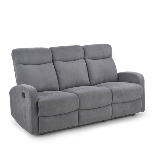 Dīvāns Osals 180/95-158/100-79/49 cm pelēks - N1 Home
