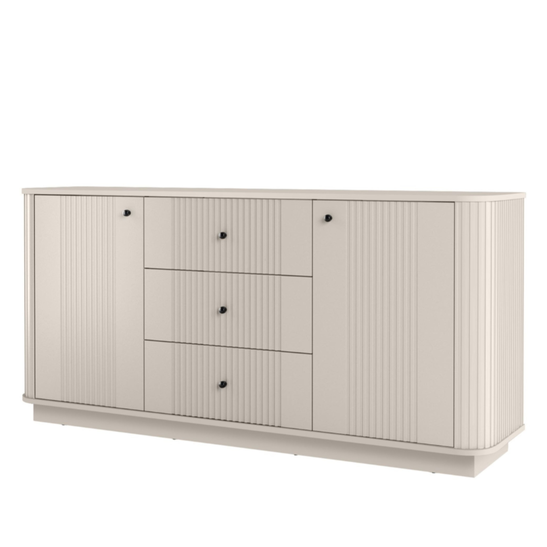 Kumode Vespa 160/77/38/ cm kašmirs/melns - N1 Home