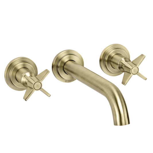 Iebūvēts izlietnes maisītājs Temisto 198 mm brass - N1 Home