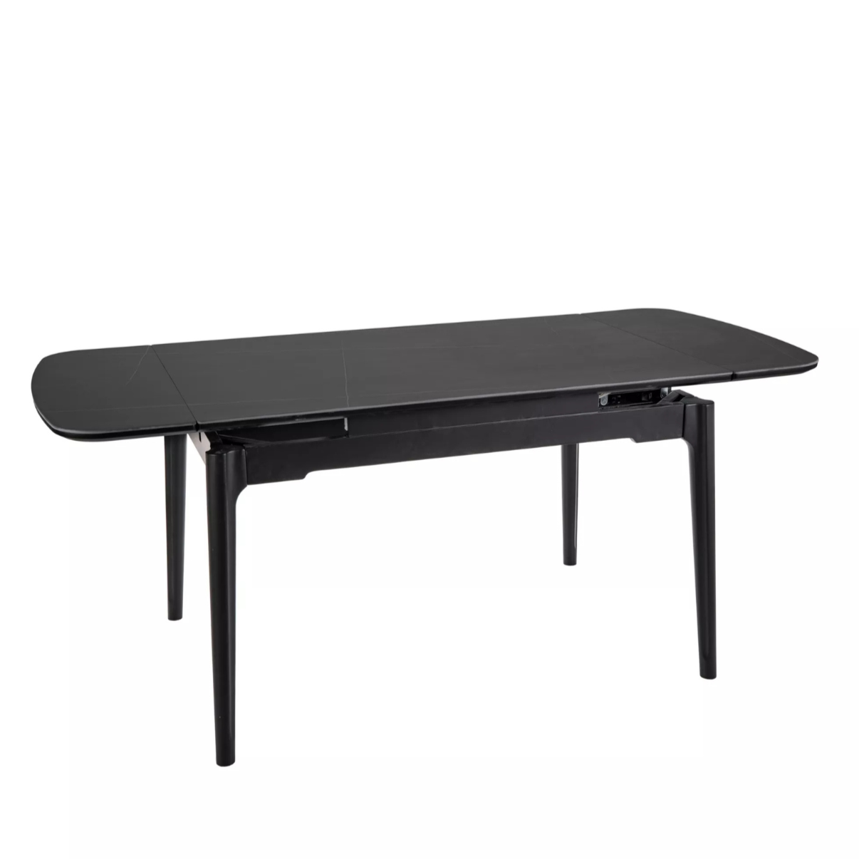 Galds Sent 120/180/80/75 cm matēts melns - N1 Home