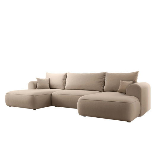 Dīvāns Ovors U 380/95/167 cm Castel 15 - N1 Home