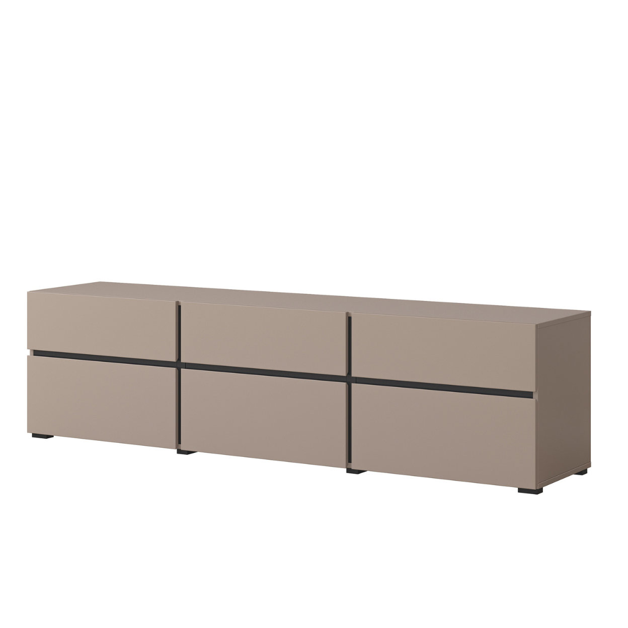 Kumode Kruzat 180/48/40 cm bēšs - N1 Home