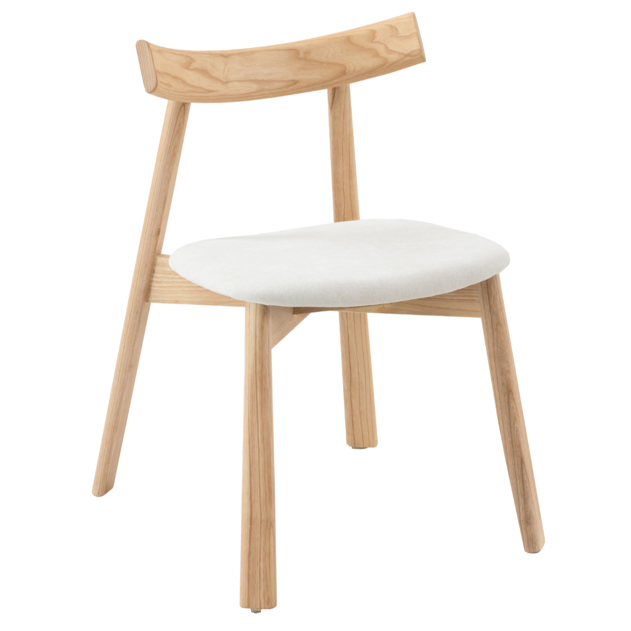 Krēsls Delis 79/48/59 cm krēms/ozols - N1 Home