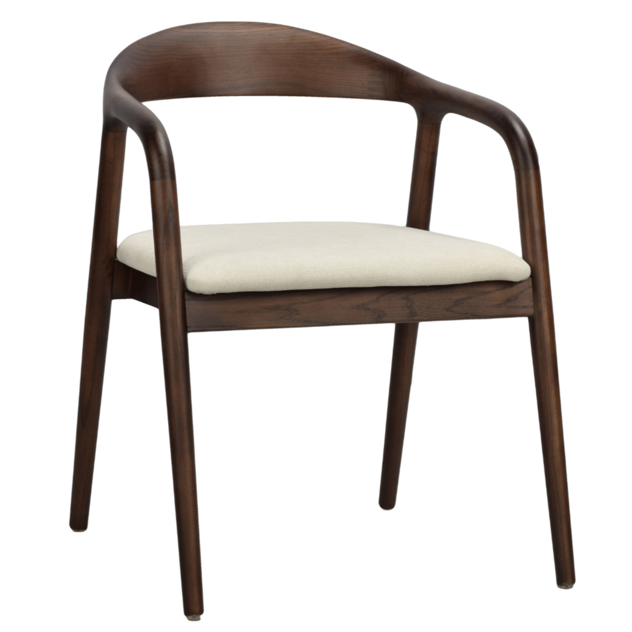 Krēsls Insi 73/56/56 cm rieksts/krēms - N1 Home