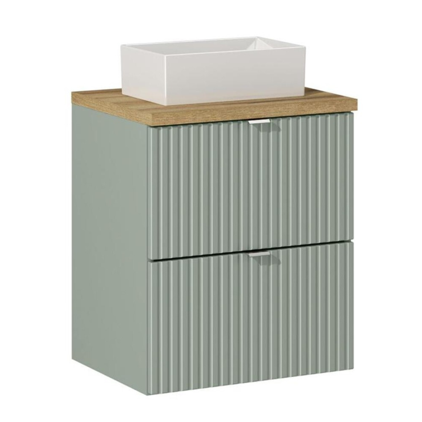 Vannas istabas mēbeļu komplekts Lina  50 cm jūras zaļš - N1 Home