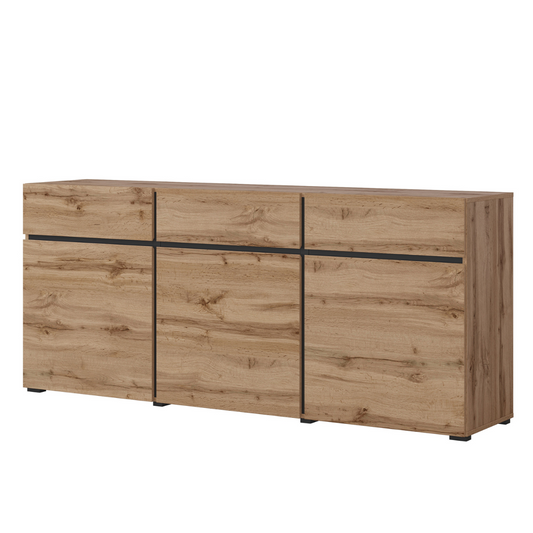 Kumode Kruzat 180/78/40 cm Votan ozols - N1 Home