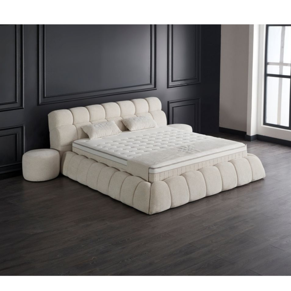 Gulta Klau 160/180 x 200 cm krēms - N1 Home