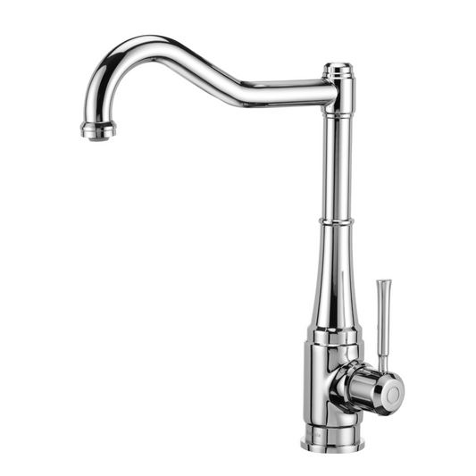 Virtuves jaucējkrāns ar taisnstūra snīpi Tamizo 333 mm hroms - N1 Home